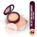 Hilary Rhoda The Setting Duo Matte Compact Powder - Sand 04 | Grocsy