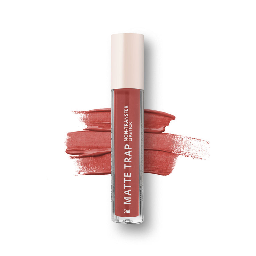 Hilary Rhoda Matte Trap Liquid Lipstick - Brown Nude 02 | Grocsy