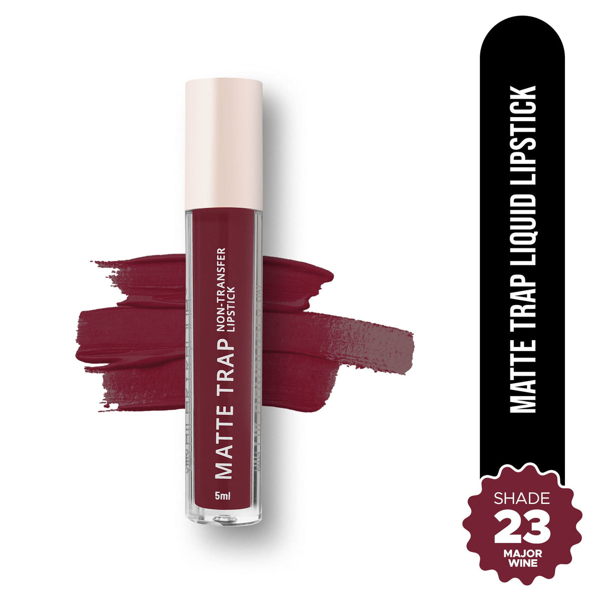 Hilary Rhoda Matte Trap Liquid Lipstick - Major Wine 23 | Grocsy