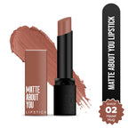 Hilary Rhoda Matte About You Lipstick - Hazel Hug 02 | Grocsy