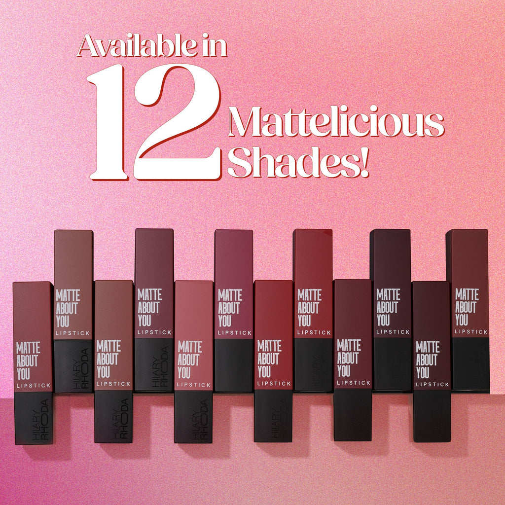 Hilary Rhoda Matte About You Lipstick - Hazel Hug 02 | Grocsy