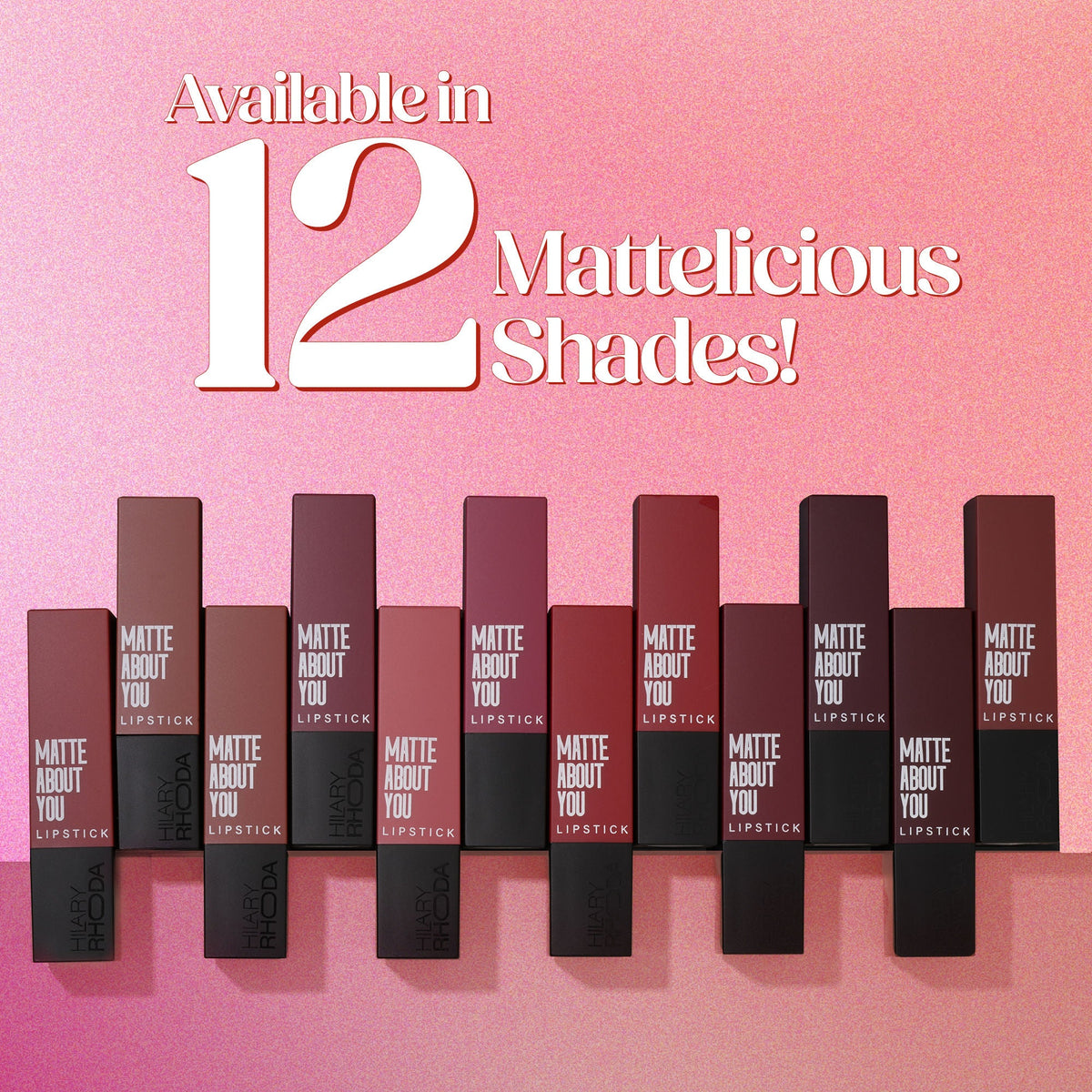 Hilary Rhoda Matte About You Lipstick - Hazel Hug 02 | Grocsy