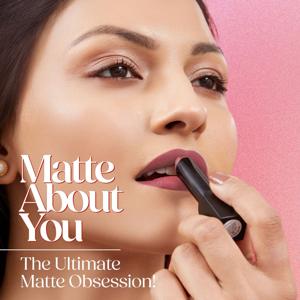 Hilary Rhoda Matte About You Lipstick - Bombshell 05 | Grocsy