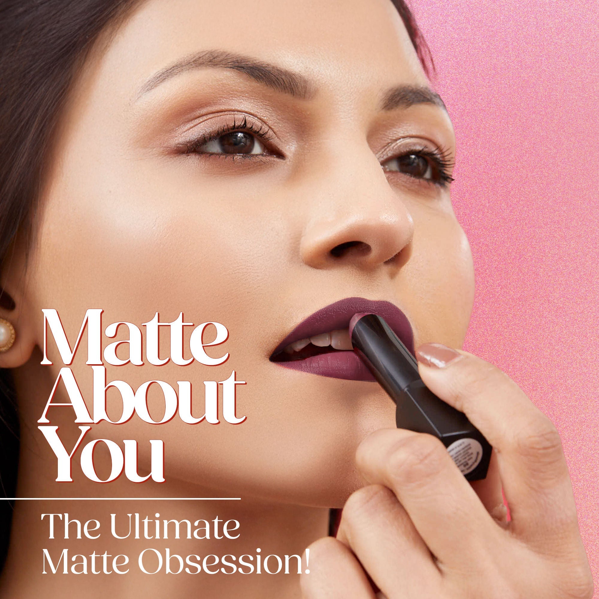 Hilary Rhoda Matte About You Lipstick - Divine Wine 09 | Grocsy