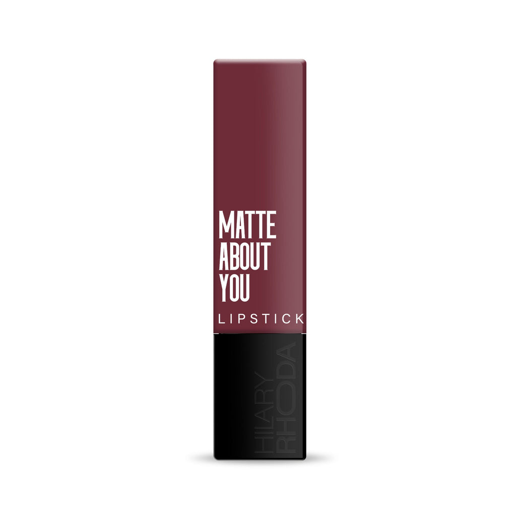 Hilary Rhoda Matte About You Lipstick - Divine Wine 09 | Grocsy