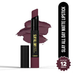 Hilary Rhoda Slay All Day Matte Lipstick - Merlot 12 | Grocsy