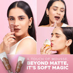 Hilary Rhoda Touch Of Mousse Waterproof Lipstick - My Forever 01 | Grocsy