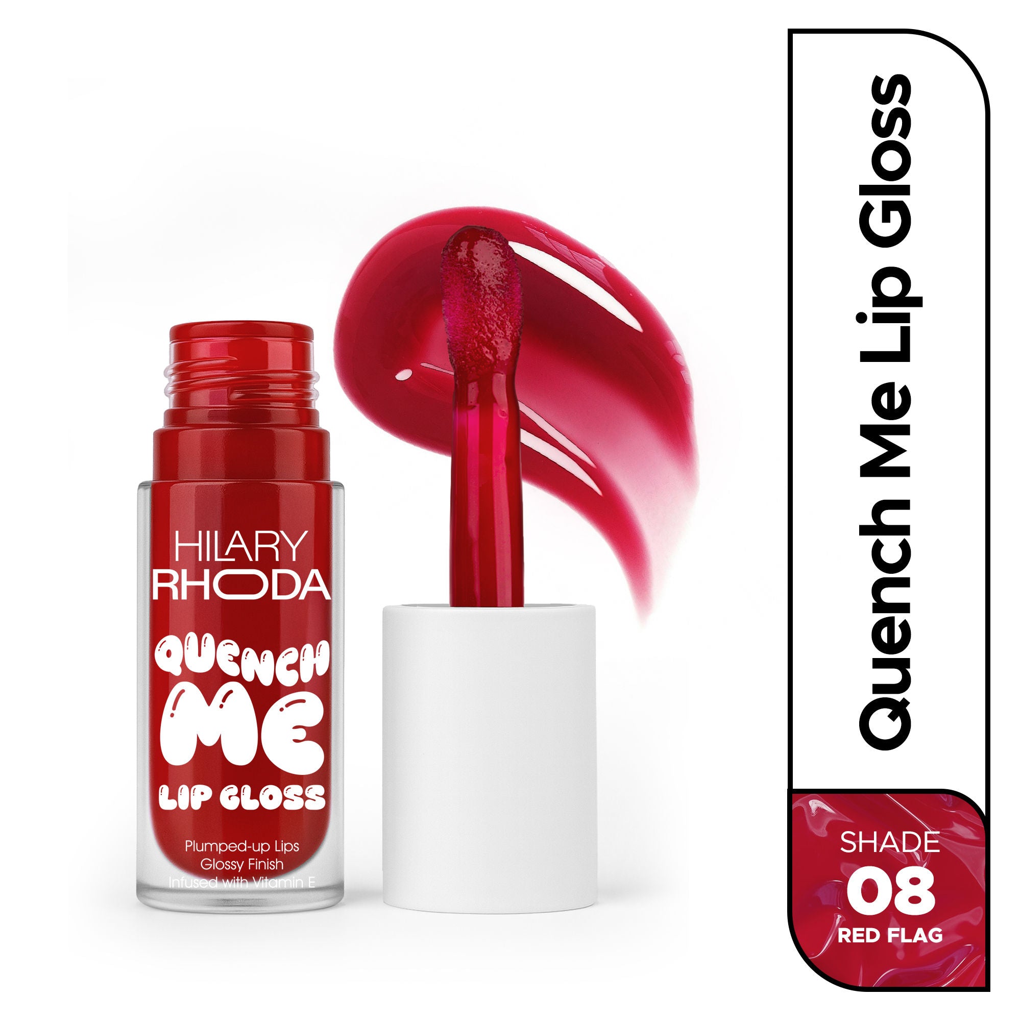 Hilary Rhoda Quench Me Lip Gloss - Red Flag 08 | Grocsy