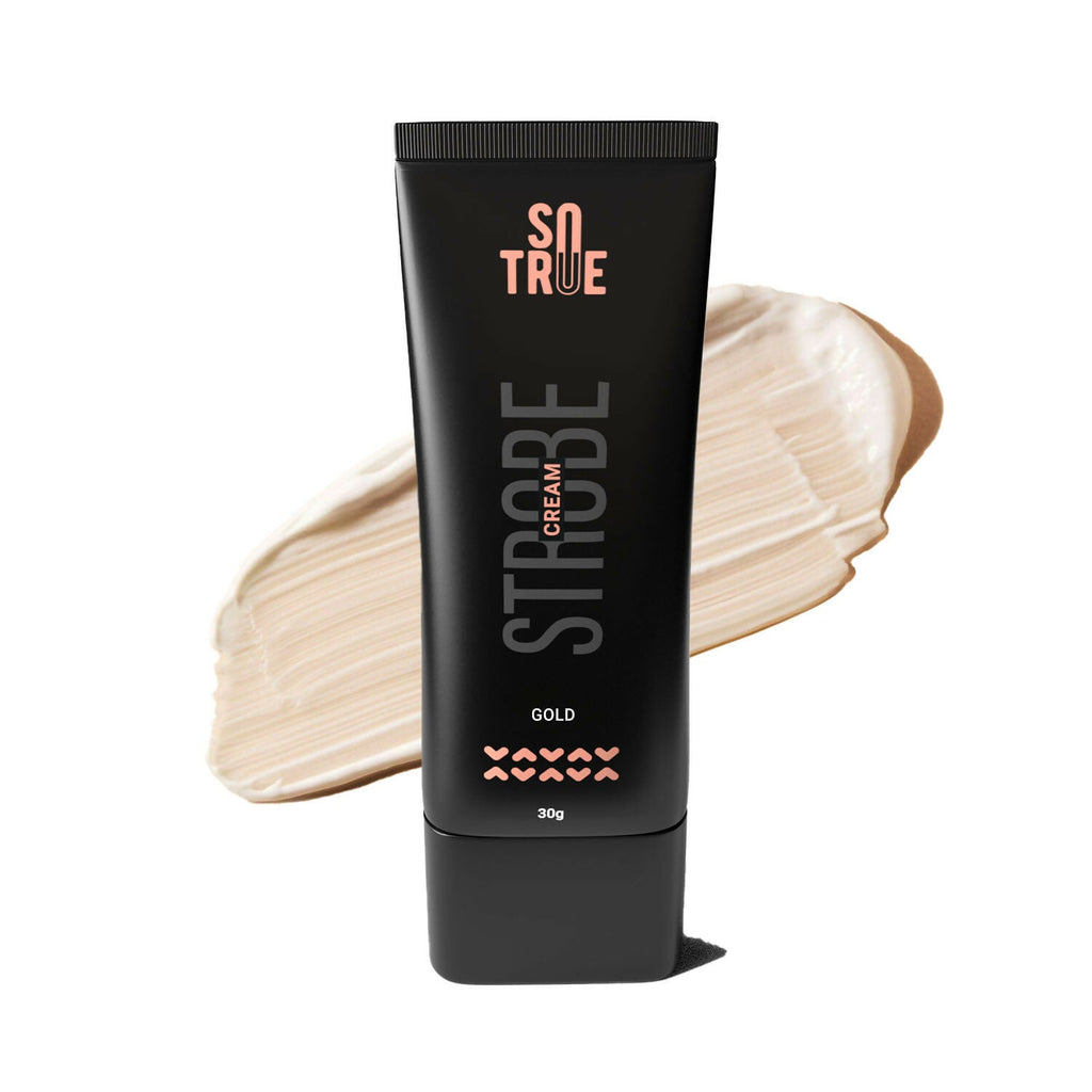 Sotrue Strobe Illuminating Cream + Moisturizer With Hyaluronic Acid - Gold | Grocsy
