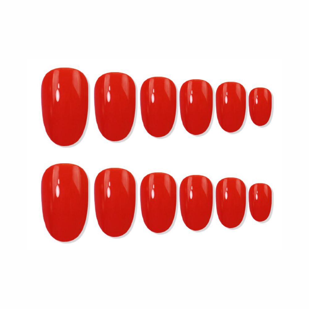 Shills Professional Reusable Press On Nails Oval - SPN528 | Grocsy