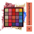 Matt Look 25 Colors Blink Eyeshadow Palette - 01 | Grocsy