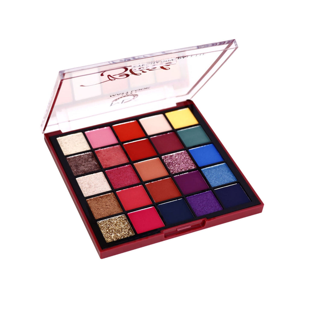 Matt Look 25 Colors Blink Eyeshadow Palette - 01 | Grocsy