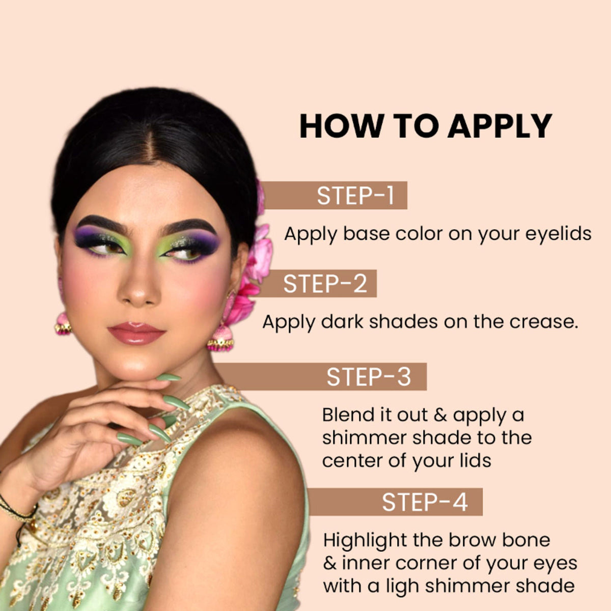 Matt Look 36 Colors Catch The Eyes Eyeshadow Palette - 02 | Grocsy