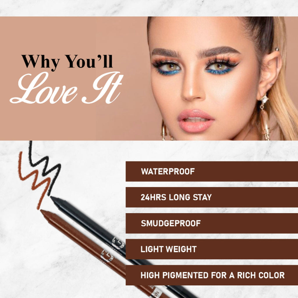 Matt Look Single Stroke Eyeliner Kohl Kajal - Deep Blue | Grocsy
