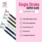 Matt Look Single Stroke Eyeliner Kohl Kajal - Deep Blue | Grocsy