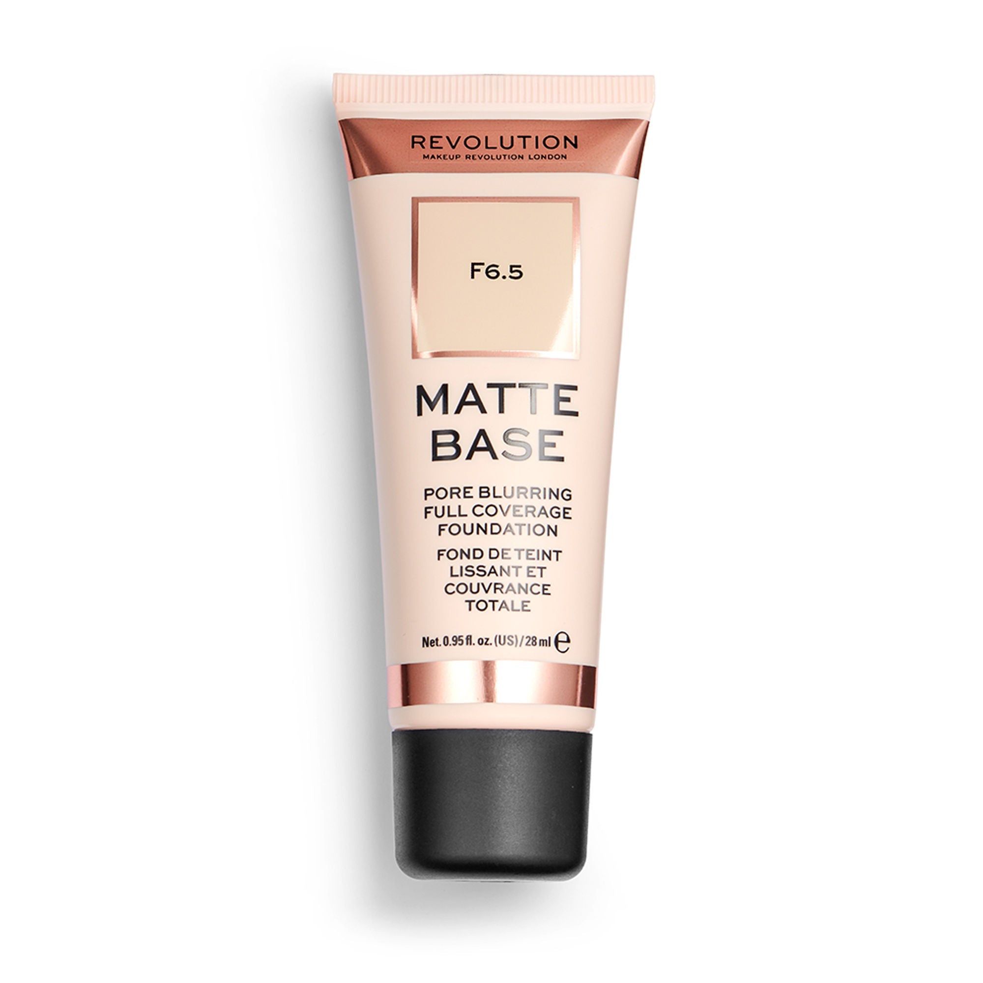 Makeup Revolution Matte Base Foundation - F6.5 | Grocsy