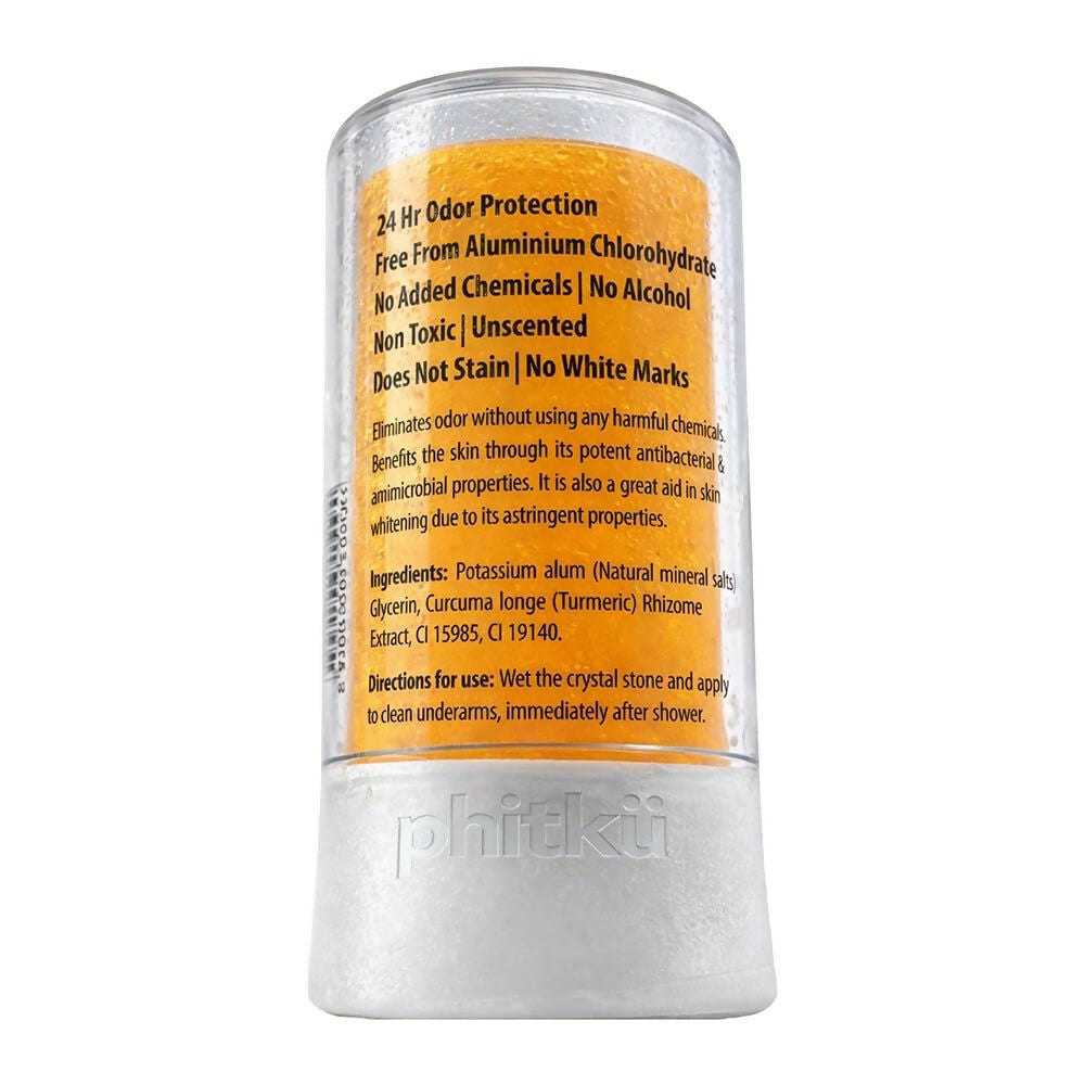 Phitku Crystal Roll On Deo with Turmeric | Grocsy