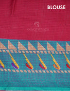 Rani Pink Colored with Buttes Semi Silk Kota Saree By Gayathri Reddy Designer Studio | Grocsy