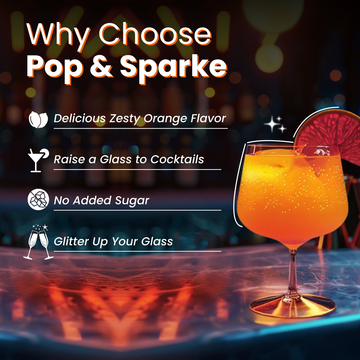 BOOSTIQ Pop & Spark Effervescent Tablets - Zesty Orange | Grocsy