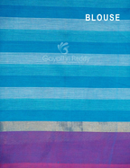 Sky Blue With Checks Pure Mangalgiri Cotton Saree By Gayathri Reddy Designer Studio | Grocsy