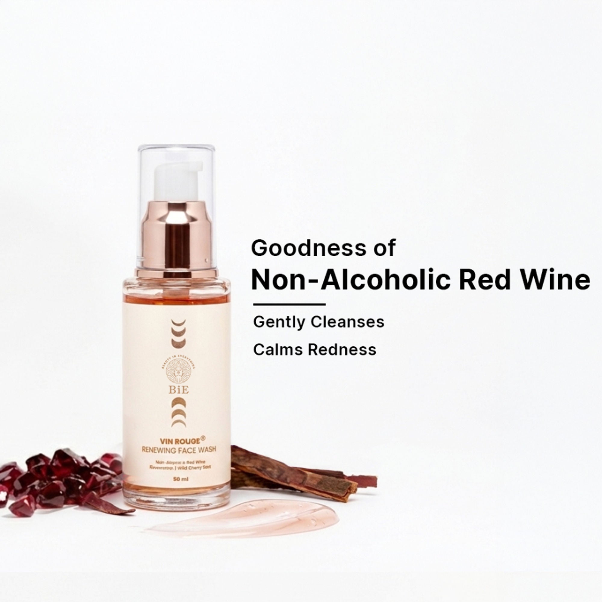 BiE Vin Rouge- Renewing Face Wash | Grocsy