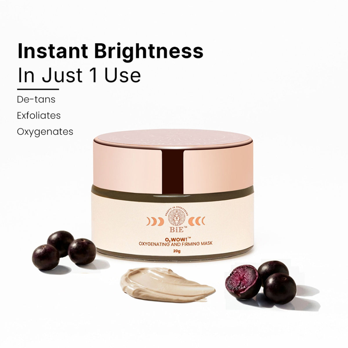 BiE O2wow!- Oxygenating & Firming Mask | Grocsy