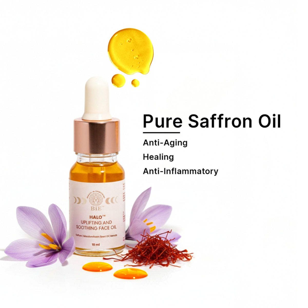 BiE Halo- Uplifting & Soothing Face Oil | Grocsy