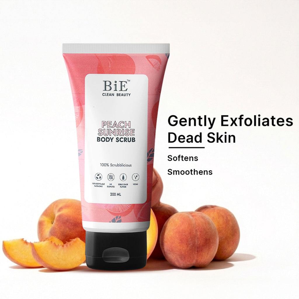 BiE Peach Sunrise Body Scrub | Grocsy