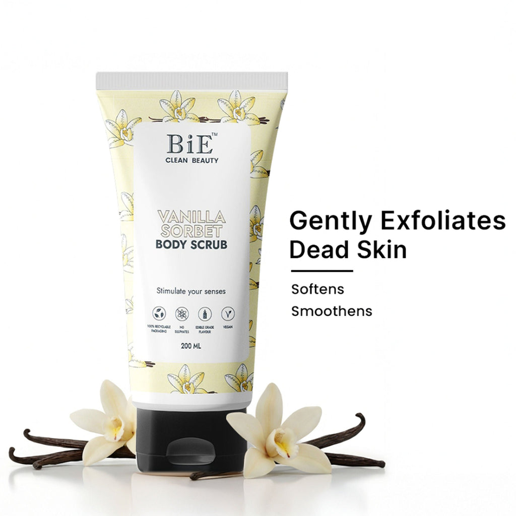 BiE Vanilla Sorbet Body Scrub | Grocsy