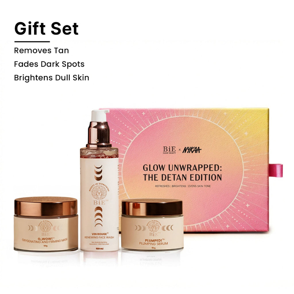 BiE Glow Unwrapped: The Detan Edition Combo | Grocsy