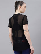 MKH Typography Printed Dri-FIT Relaxed Fit Gym T-shirt | Grocsy