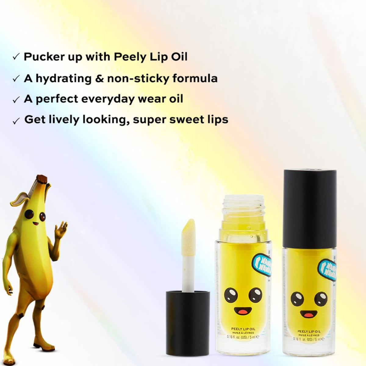 Makeup Revolution X Fortnite Peely Banana Lip Oil | Grocsy