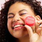 Makeup Revolution Mousse Blush - For Cheeks & Eyes Non Sticky-Soft Focus Effect - Grape Fruit Coral | Grocsy