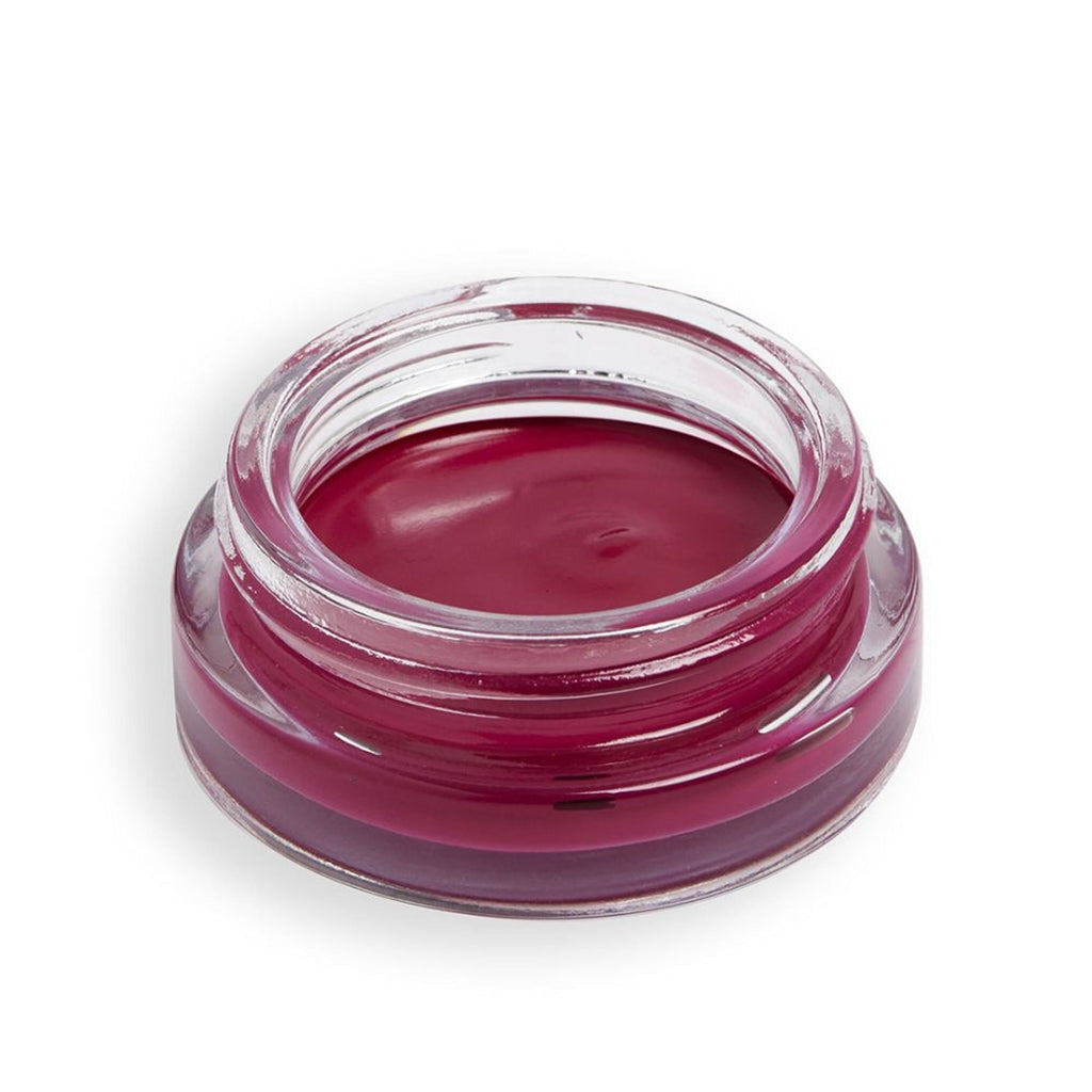 Makeup Revolution Mousse Blush - For Cheeks & Eyes Non Sticky-Soft Focus Effect - Passion Deep pink | Grocsy