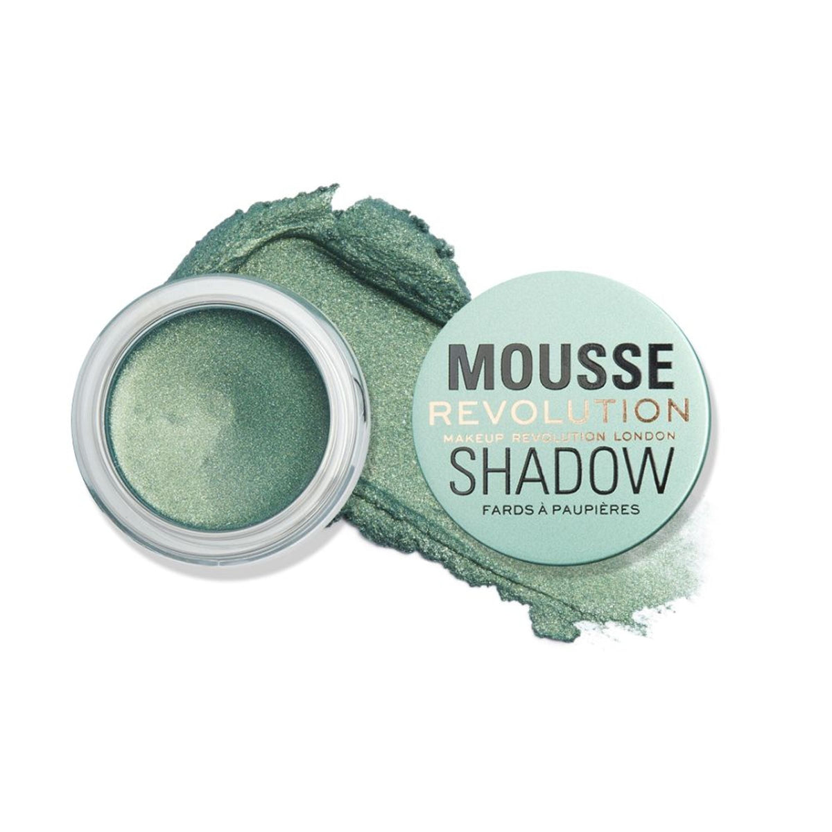 Makeup Revolution Mousse Shadow - Emerald Green | Grocsy