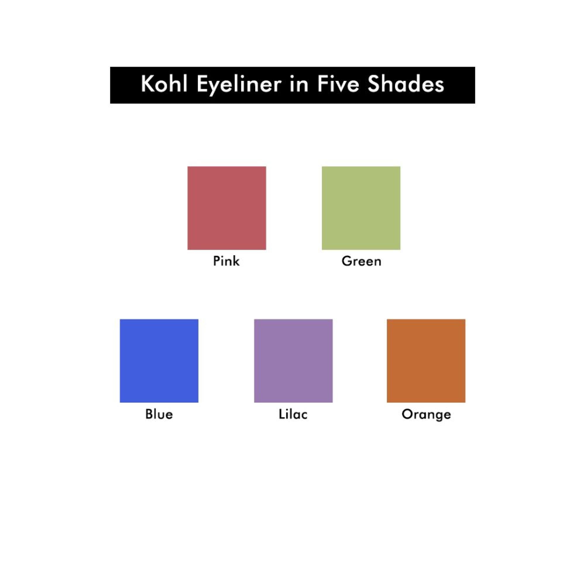 Relove Coloured Kohl Eyeliner Blue - Orange | Grocsy