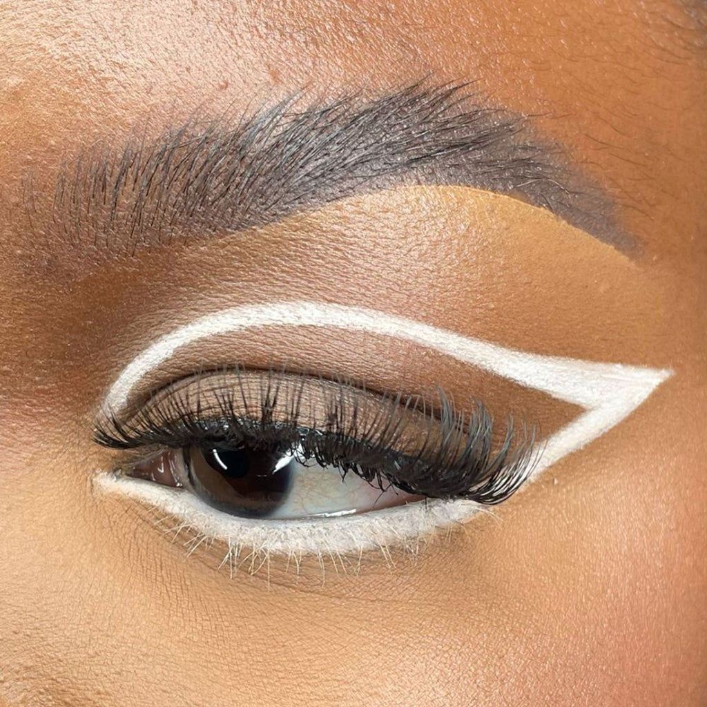 Makeup Revolution Felt & Kohl Eyeliner - White | Grocsy