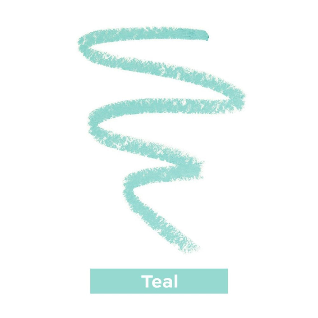 Makeup Revolution Streamline Waterline Eyeliner Pencil-Ultra Creamy Smudge Proof Smokey Looks - Teal | Grocsy