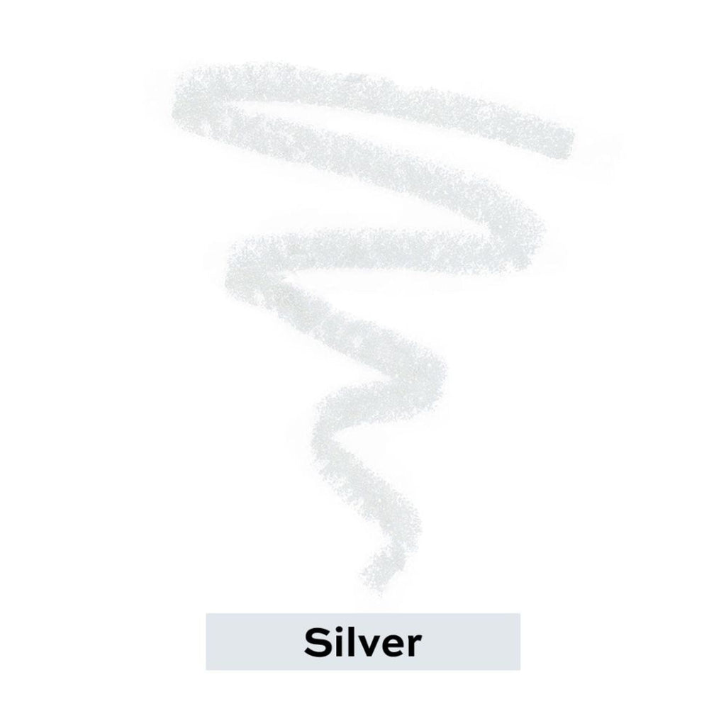 Makeup Revolution Streamline Waterline Eyeliner Pencil-Ultra Creamy Smudge Proof Smokey Looks - Silver | Grocsy
