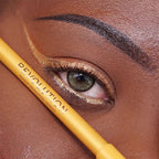 Makeup Revolution Streamline Waterline Eyeliner Pencil-Ultra Creamy Smudge Proof Smokey Looks - Gold | Grocsy