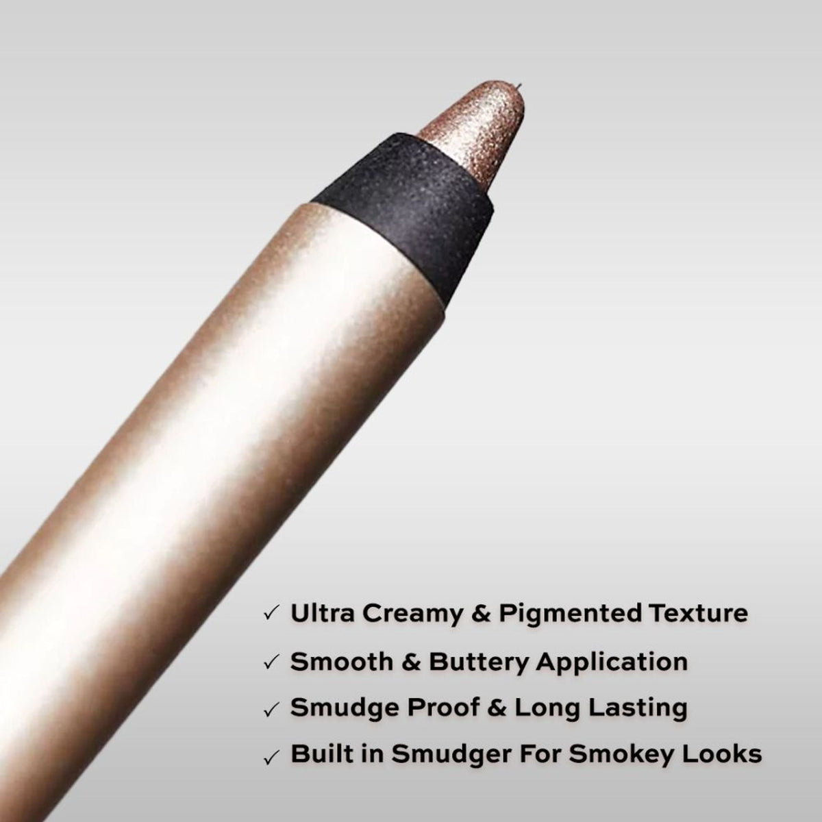 Makeup Revolution Streamline Waterline Eyeliner Pencil-Ultra Creamy Smudge Proof Smokey Looks - Light Blue | Grocsy