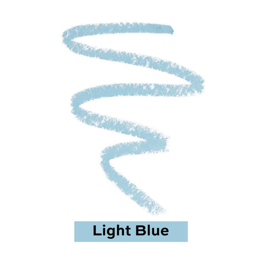 Makeup Revolution Streamline Waterline Eyeliner Pencil-Ultra Creamy Smudge Proof Smokey Looks - Light Blue | Grocsy
