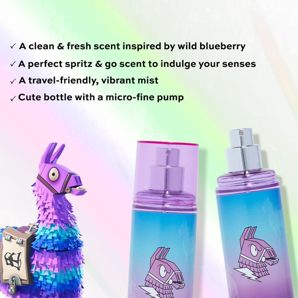 Makeup Revolution X Fortnite Body Mist - Llama For Her | Grocsy