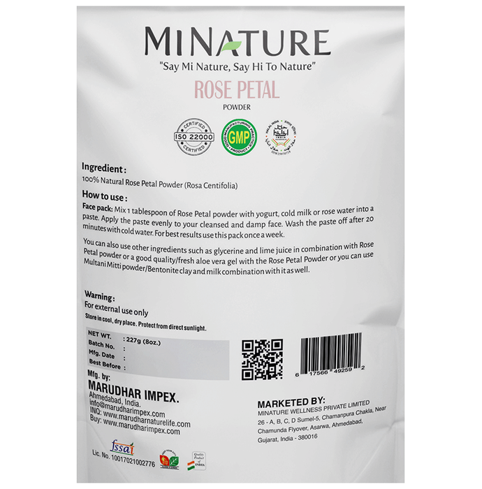 Minature Rose Petal Powder | Grocsy