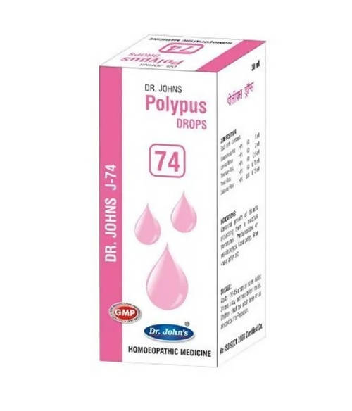Dr. Johns Homeopathy J-74 Polypus Drops | Grocsy