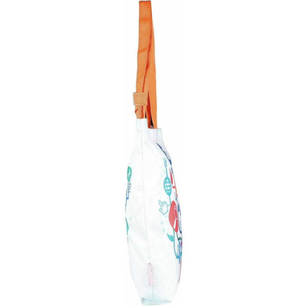 Nostaljia Tote  (Multicolor) | Grocsy