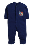 Daddy - G Rompers/Sleepsuits/Jumpsuit /Night Suits for New Born Babies - Navy Blue | Grocsy