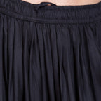 PAVONINE Black Color Solid Beetel Rayon Fabric Patiala For Women & Girls | Grocsy