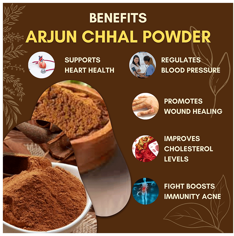 Jaived Ayurveda Arjun Chhal Powder | Grocsy