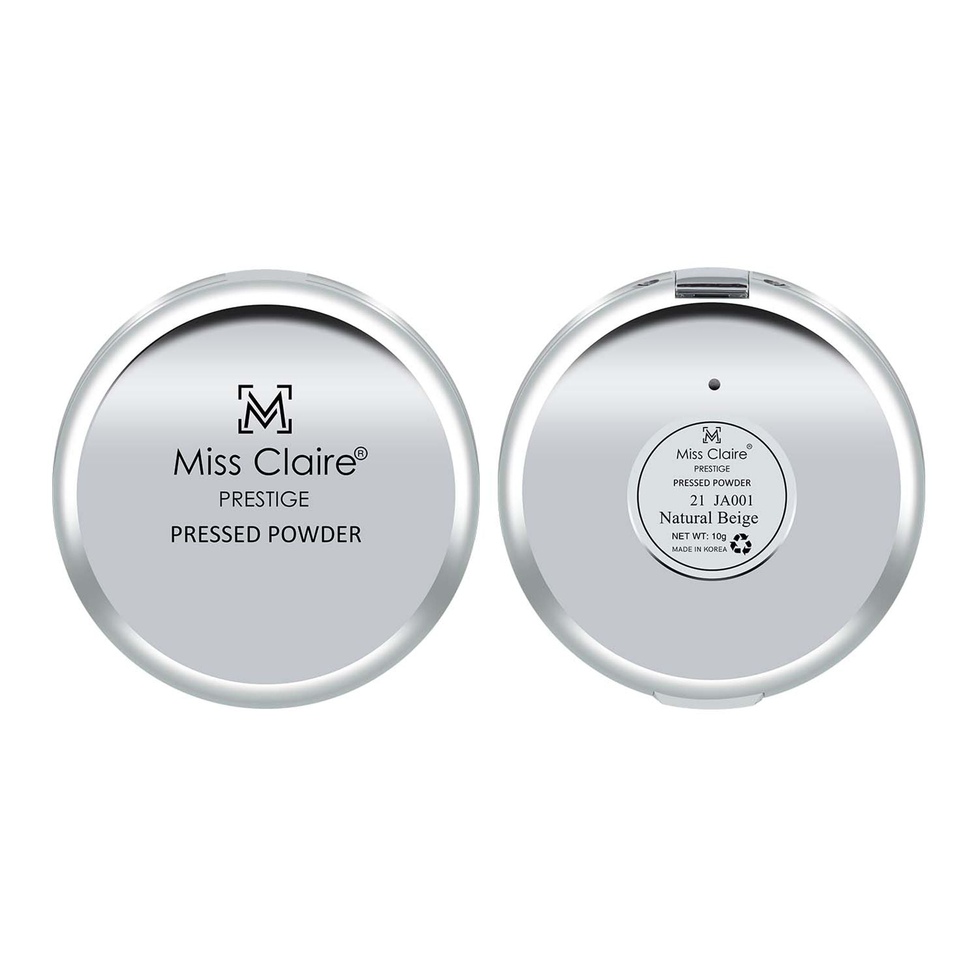 Miss Claire Prestige Pressed Powder - 21 Natural Beige | Grocsy